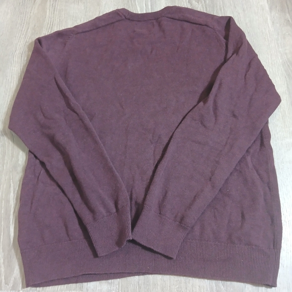 Farah Men's Deep Maroon Crewneck Sweater Size Medium - Picture 6 of 6